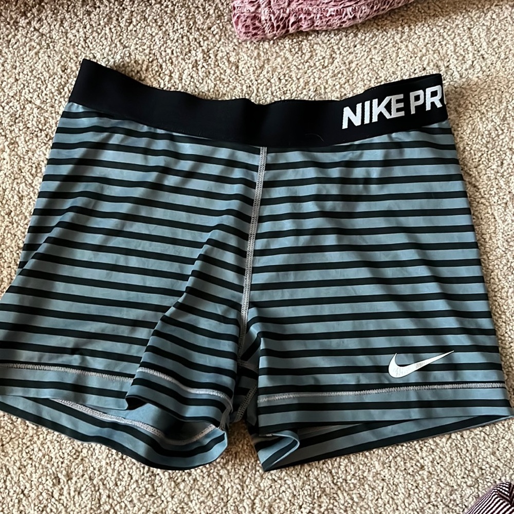 Striped Nike pros